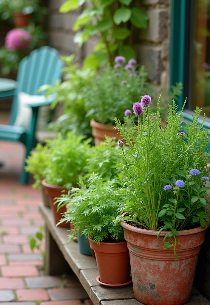 18 Patio Decor Ideas That Will Make Your Backyard the Ultimate Staycation Spot! - 16. Create a Herb Garden for Freshness