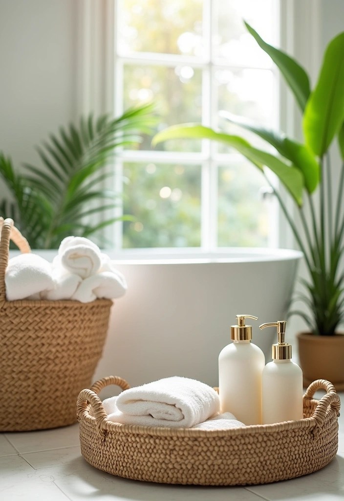 21 Bathroom Storage Hacks for Tiny Spaces That'll Change Your Life (You'll Gain 50% More Space!) - 15. Create a Spa-Like Atmosphere