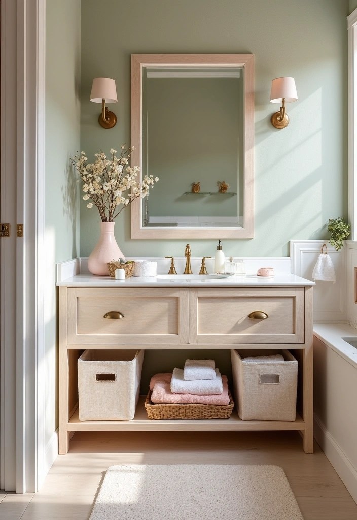 21 Bathroom Storage Hacks for Tiny Spaces That'll Change Your Life (You'll Gain 50% More Space!) - 17. Color Coordination